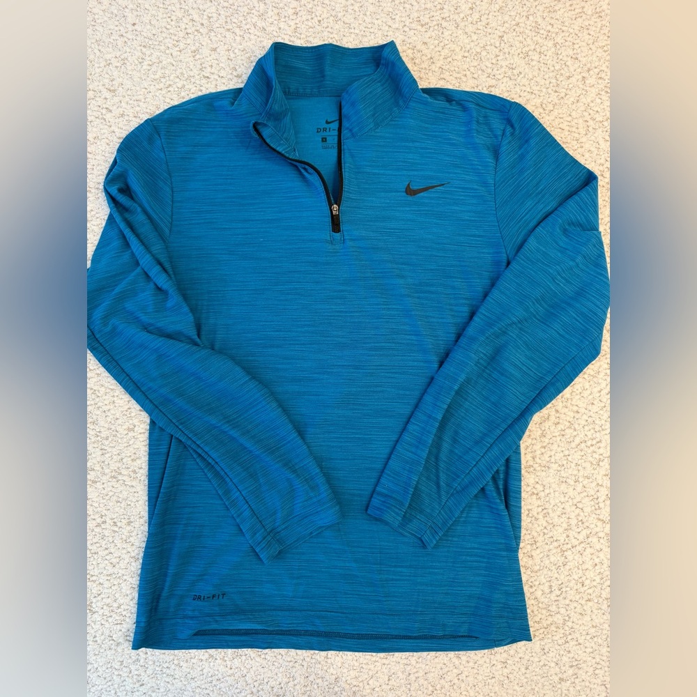 Nike Women’s Teal Dri-FIT Half-Zip
